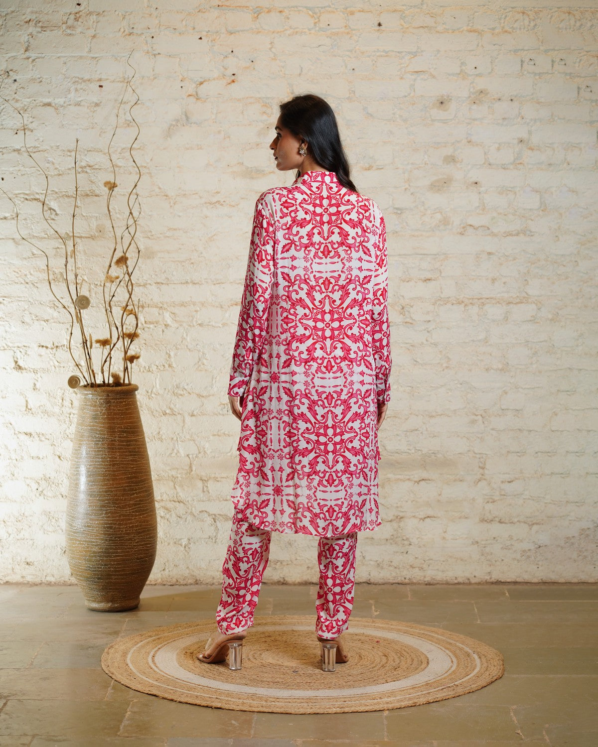 SANIA GREEK - PINK WHITE