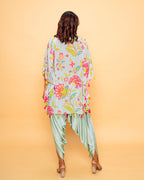 Sia Floral Aqua