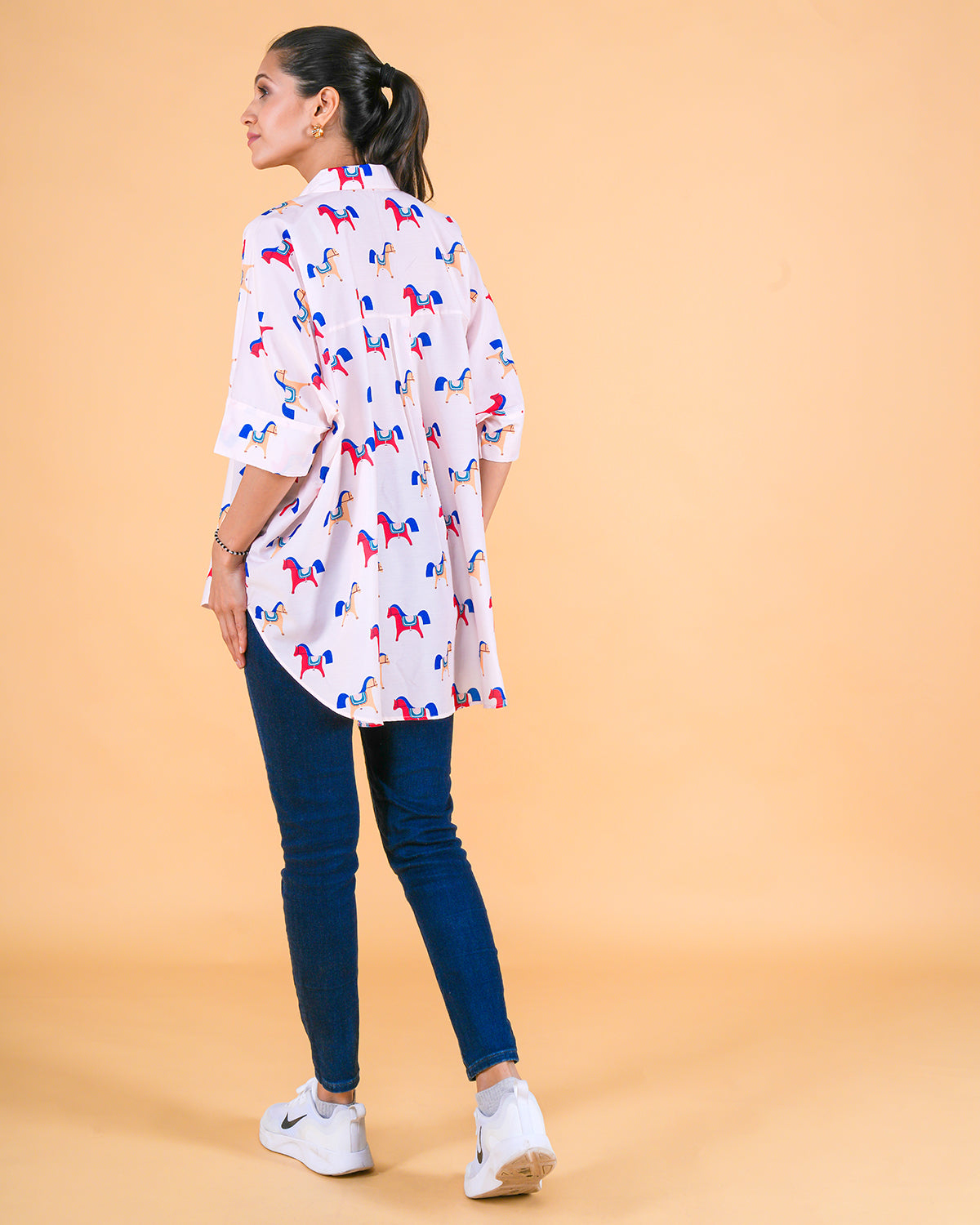SAYRA RELAXED SHIRT (PRINTED)