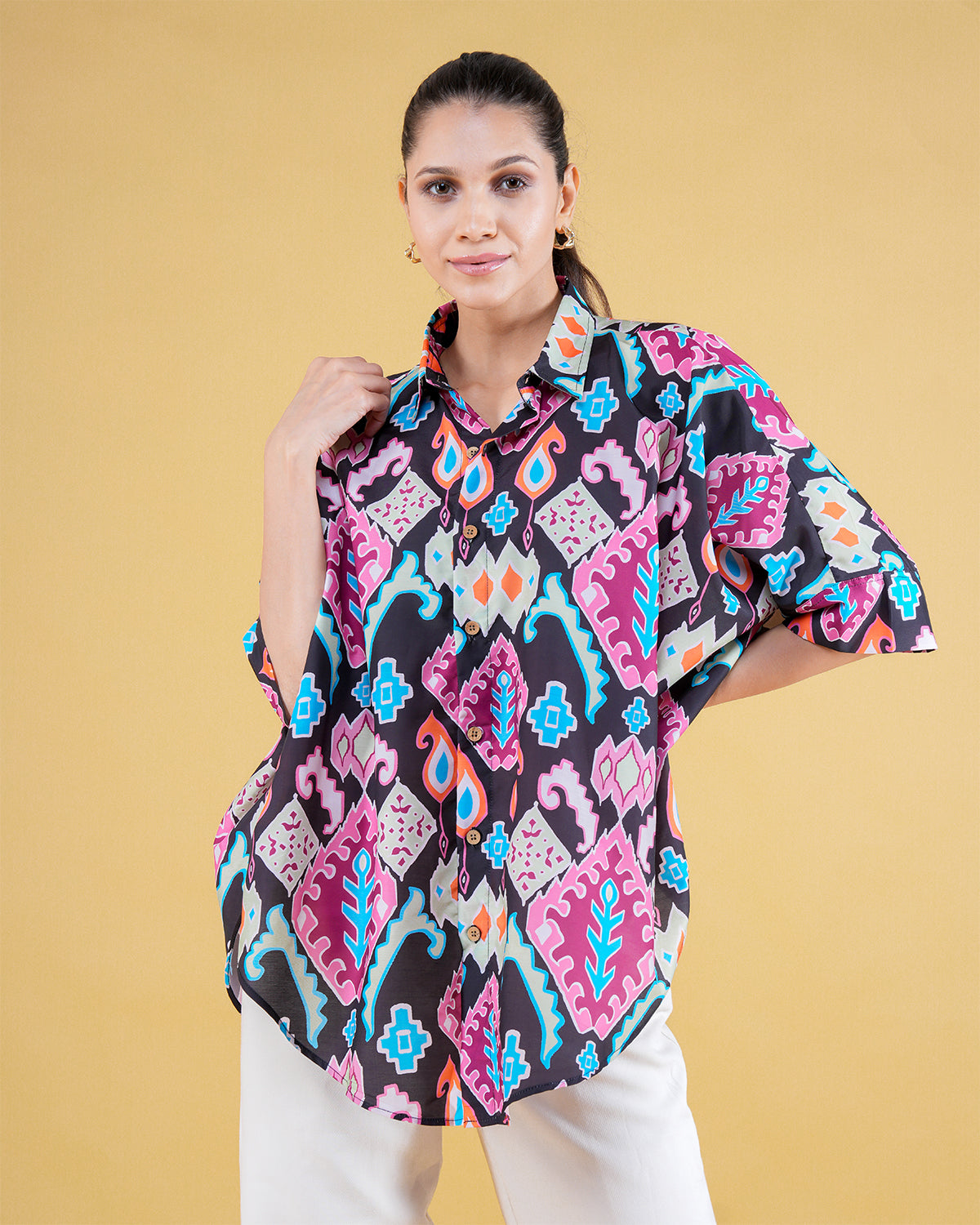 TULA RELAXED SHIRT (PRINTED)