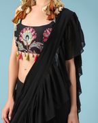 Yasha Saree Black