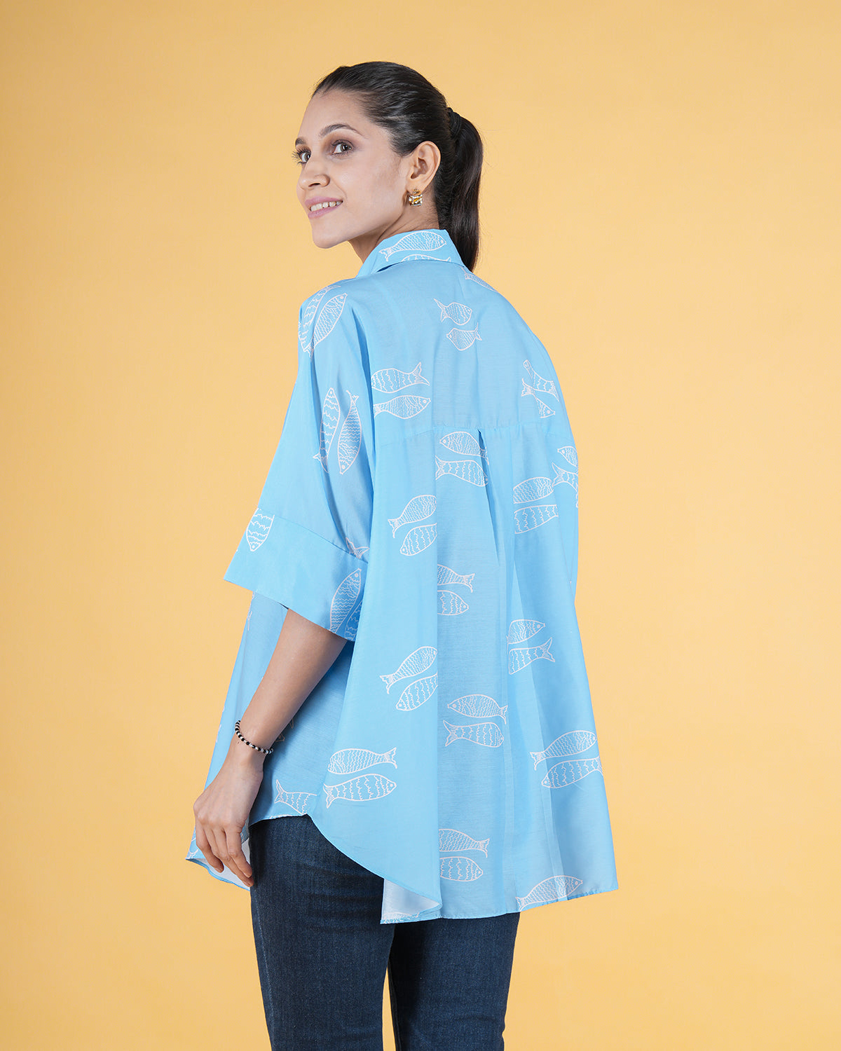 ZENA RELAXED SHIRT (PRINTED)