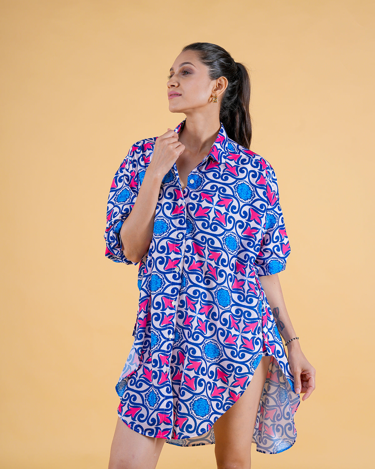 ZIYA BOYFRIEND SHIRT (PRINTED)