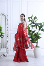 Inaya Meher Floral Red