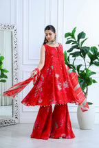 Inaya Meher Floral Red