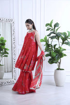 Inaya Meher Floral Red