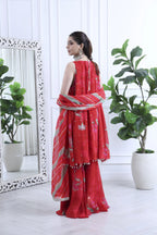 Inaya Meher Floral Red