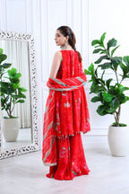 Inaya Meher Floral Red