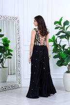 Noor Black And Gold (Tassels)