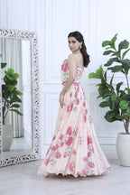 Fariha Meher Floral Ivory