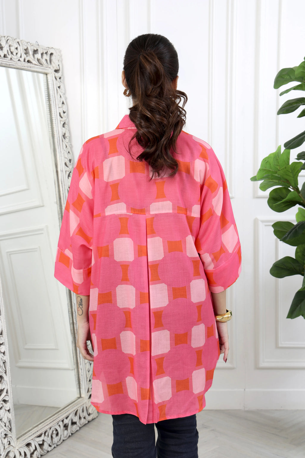 Rumi Front Tie Up Shirt