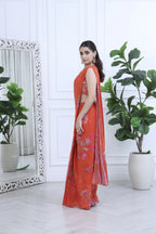 Ziva Meher Floral Purple