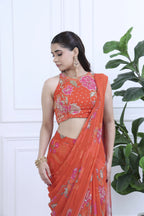 Ziva Meher Floral Purple